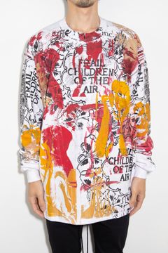 USED LS T- SHIRT / ホワイト 2