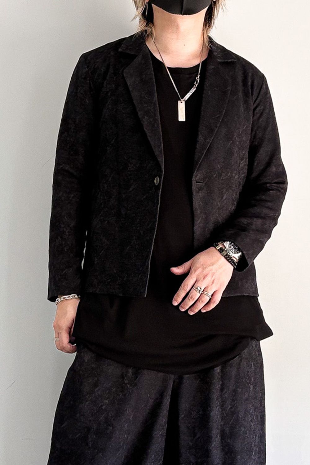 One-Button Tailored Jacket