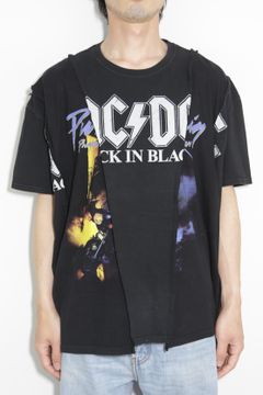 Wide Band Tee G / ブラック