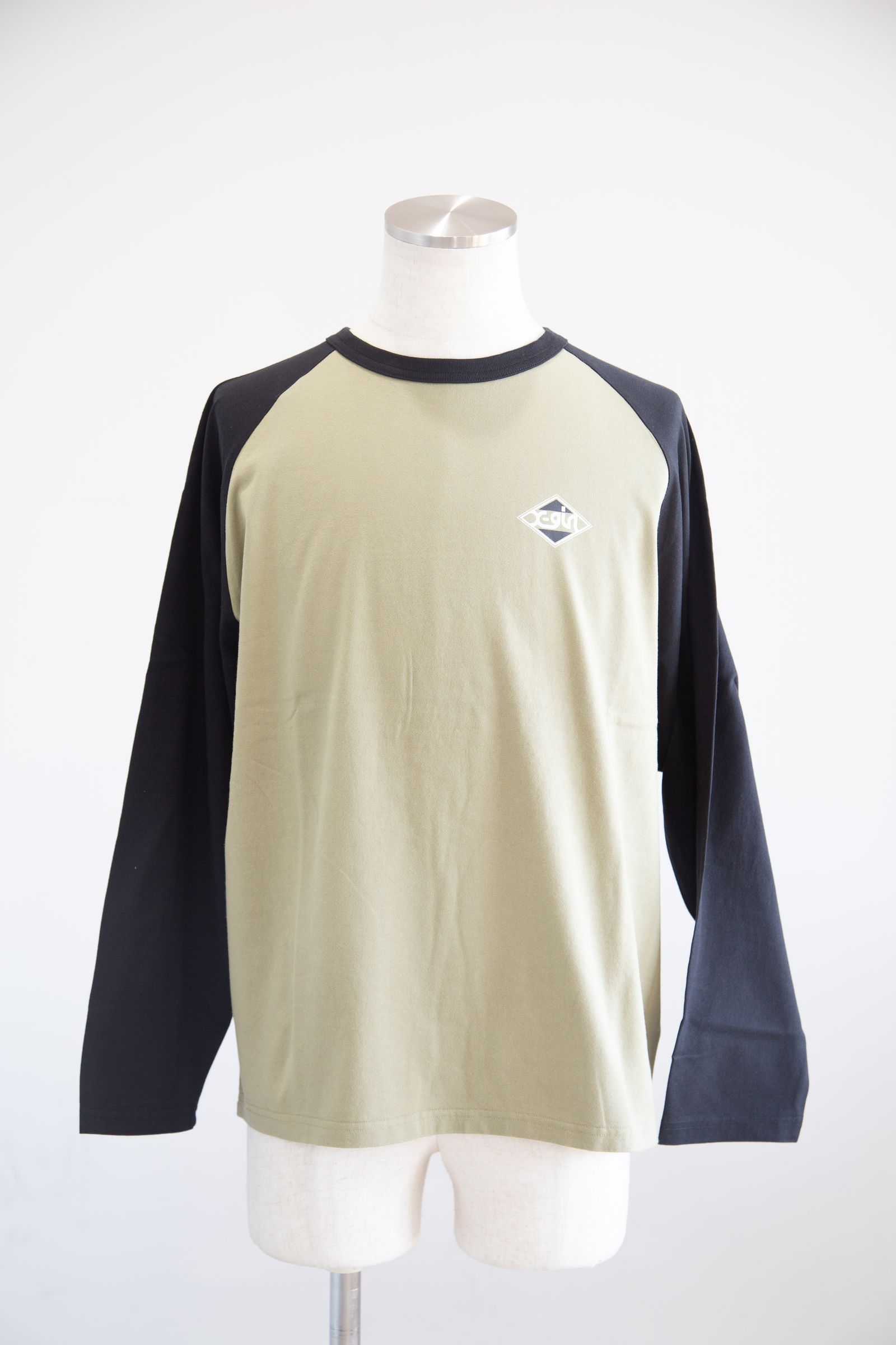 RHOMBUS LOGO B/B BIG TEE / オリーブ