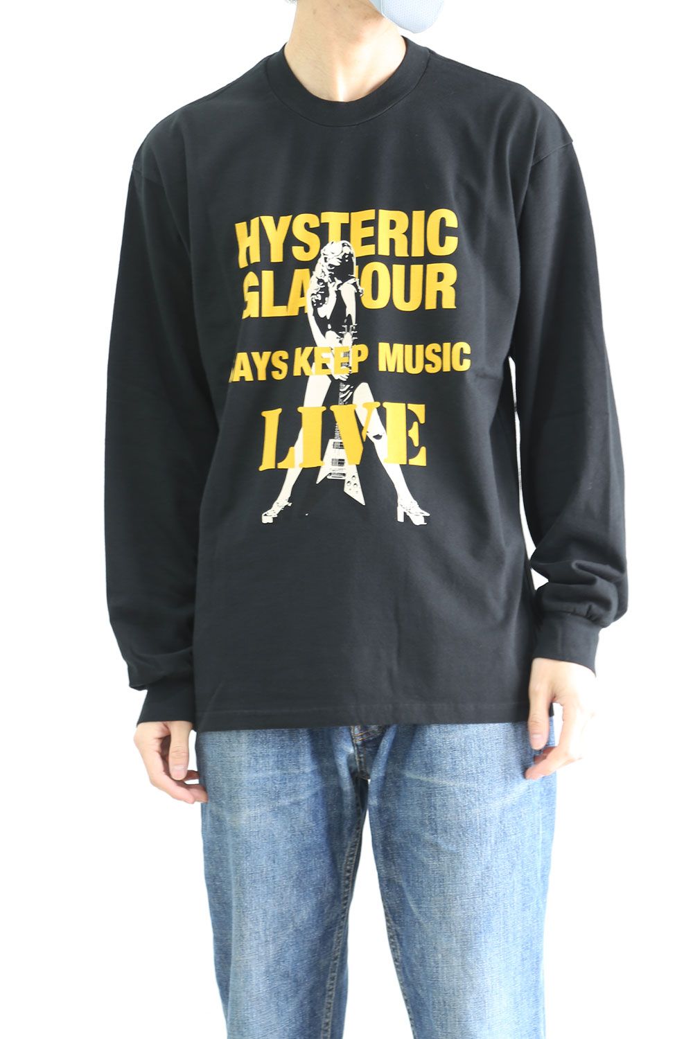 HYSTERIC GLAMOUR - KEEP MUSIC Tシャツ / ホワイト | Tempt