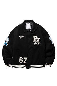 LR VARSITY JACKET / ブラック