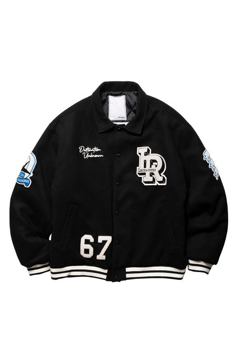 LR VARSITY JACKET / ブラック