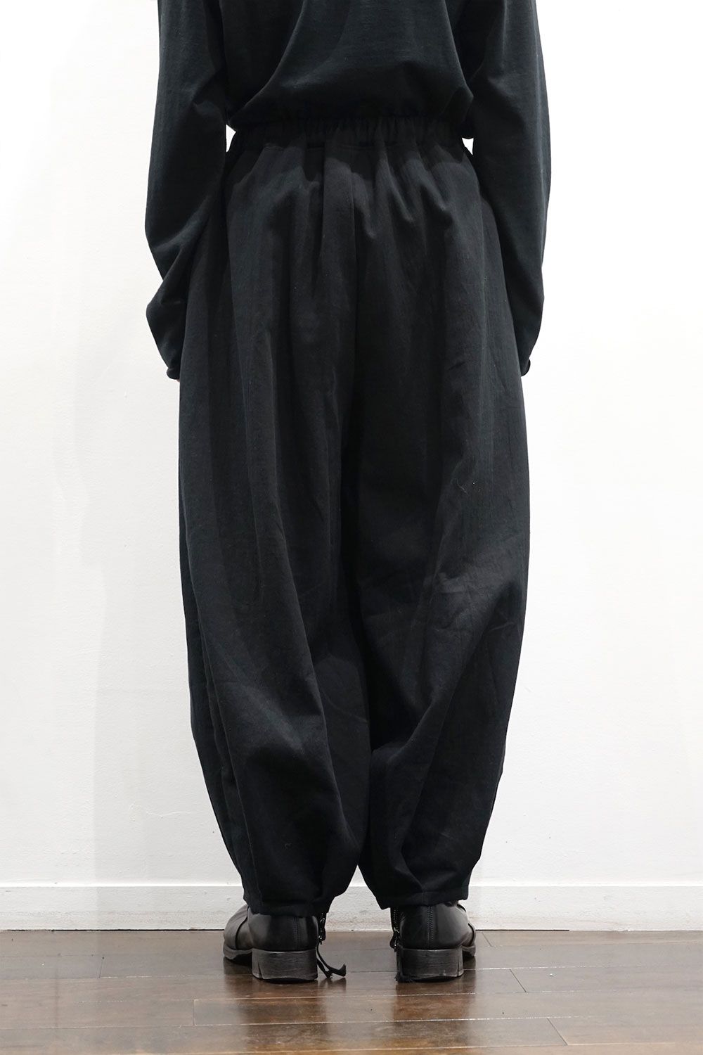 hem tuck wide easy pants