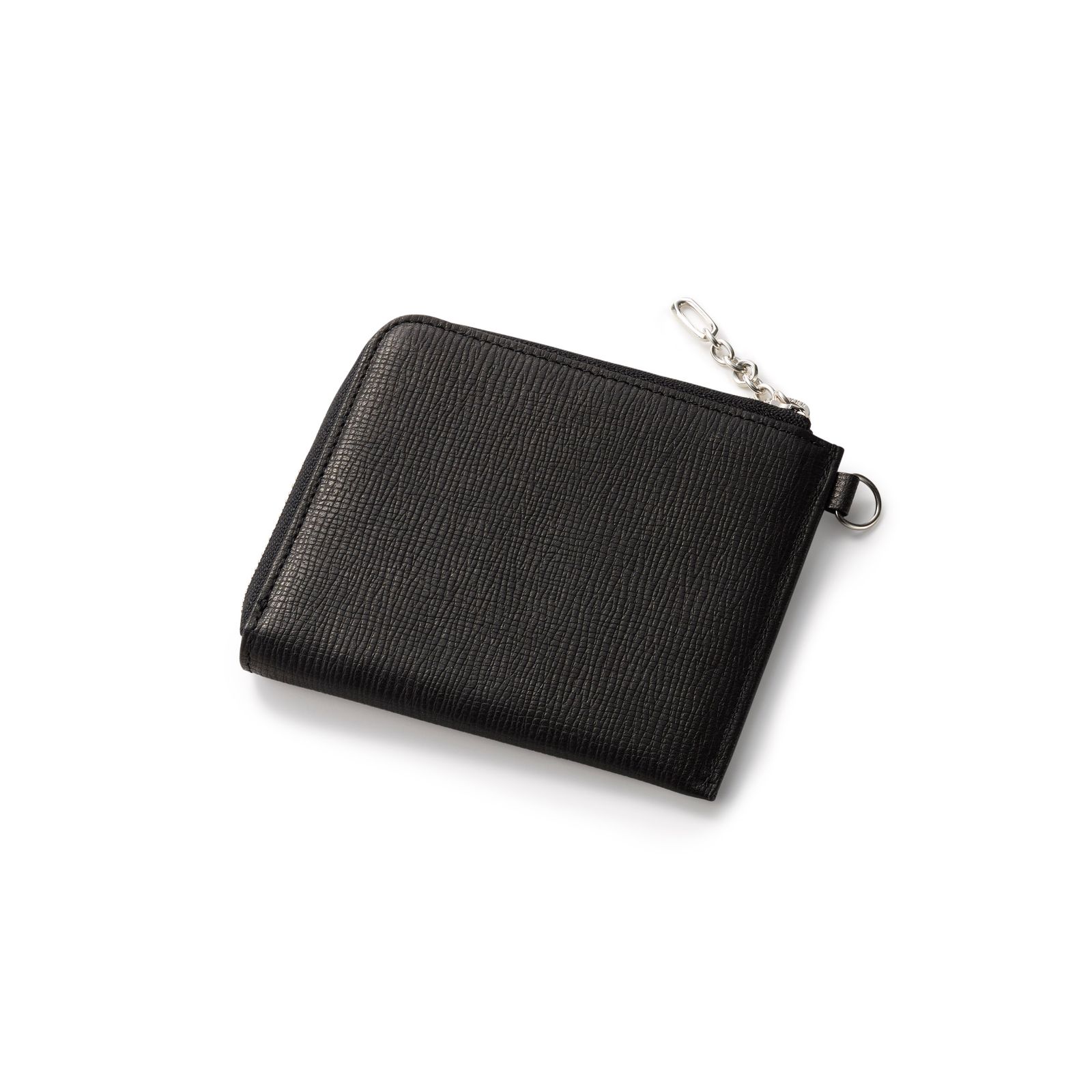 Sign Zip Slim Wallet / ブラック