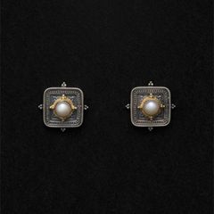 Cyclades Stud Earring（Pearl） / GA009