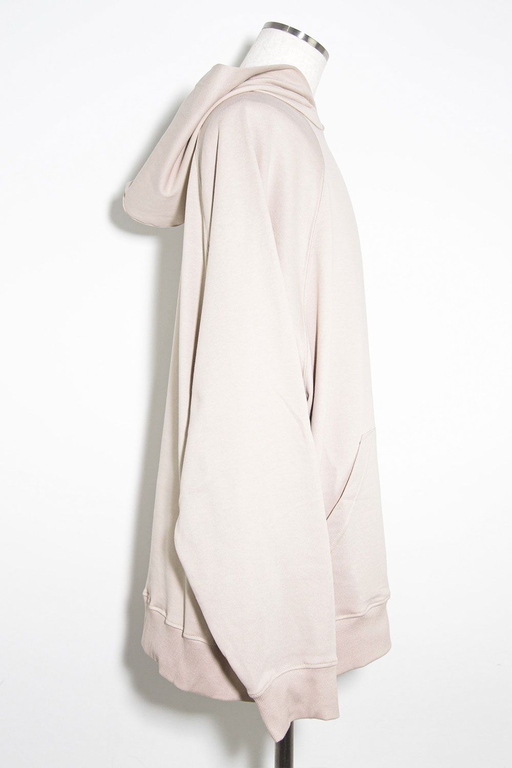 ライトウェイトオーバーサイズパーカー / Light Weight Sweat Hoodie / ライトベージュ / ag-7040