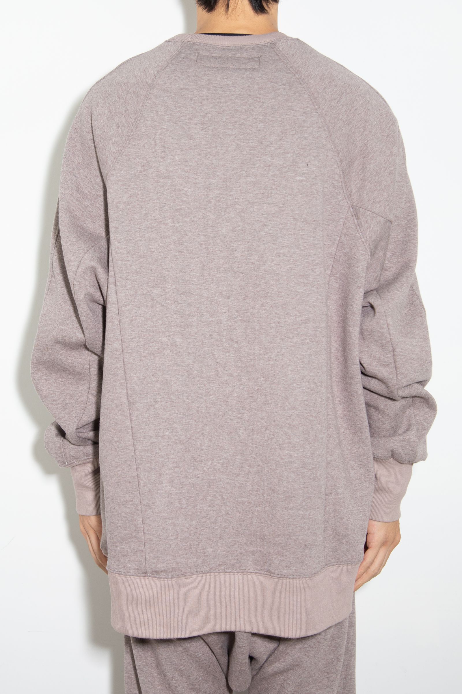 ボンバーヒートオーバーサイズスウェット / Bomber Heat Dolman Pullover / ブラウン / ag-6005
