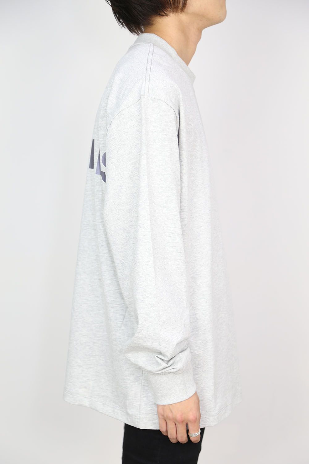 REFLECTOR LOGO L/S TEE / グレー