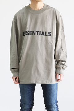 [ラスト1点 サイズXL] FRONT LOGO L/S TEE / セージ