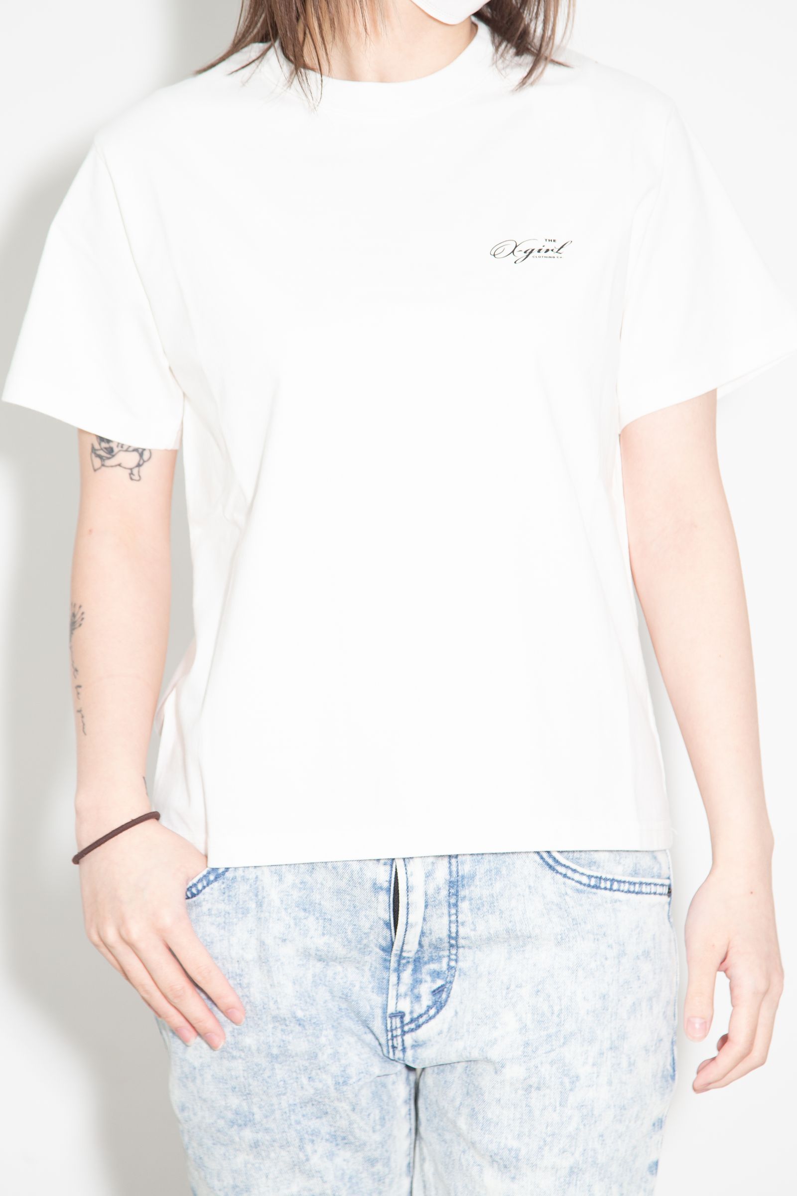 FACE RED LABEL S/S TEE / ホワイト