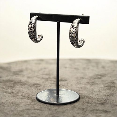 Garden Shadows Half Hoop Earrings / GA026