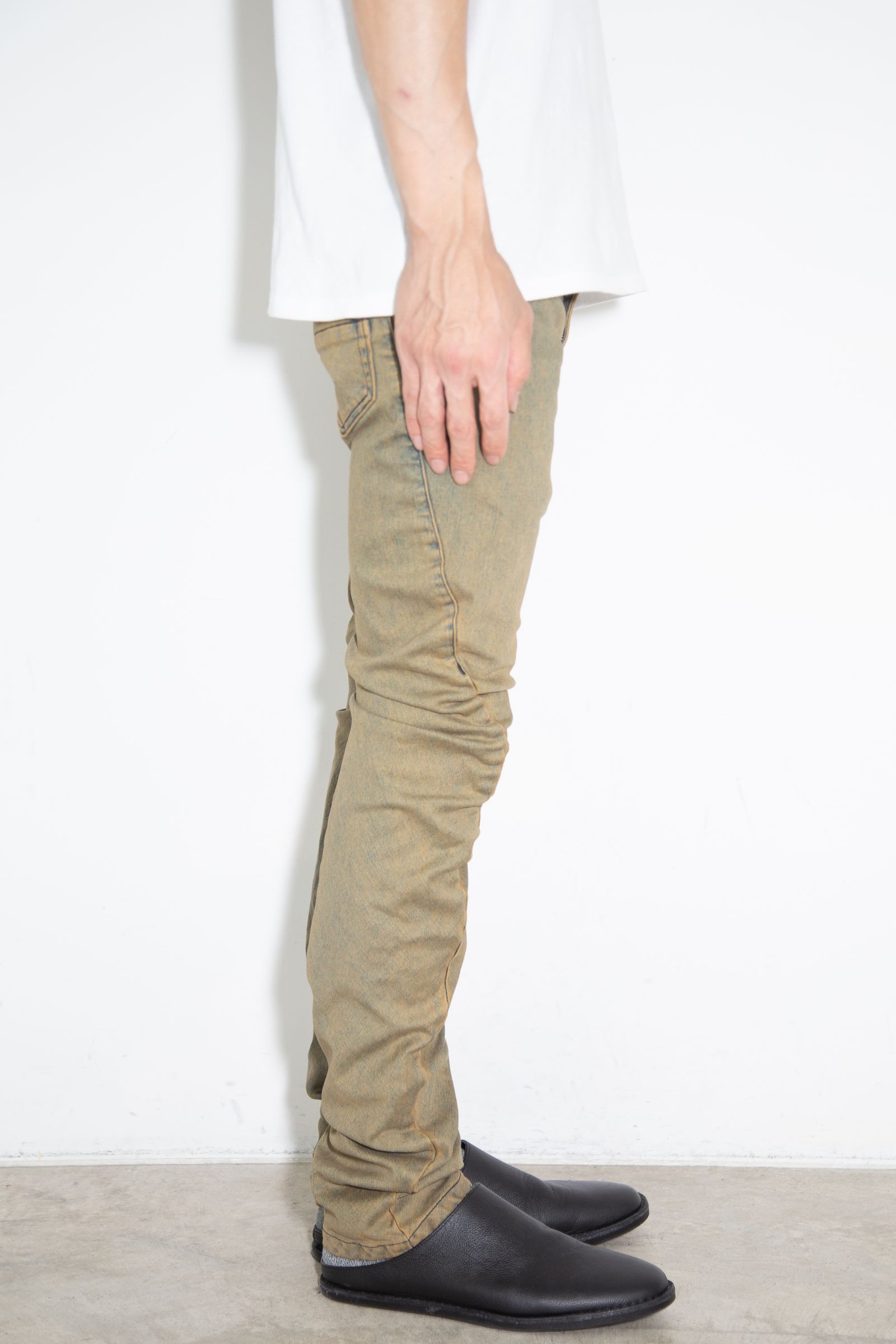[ラスト1点 サイズ2] 10.5oz STRETCH DENIM / インディゴ