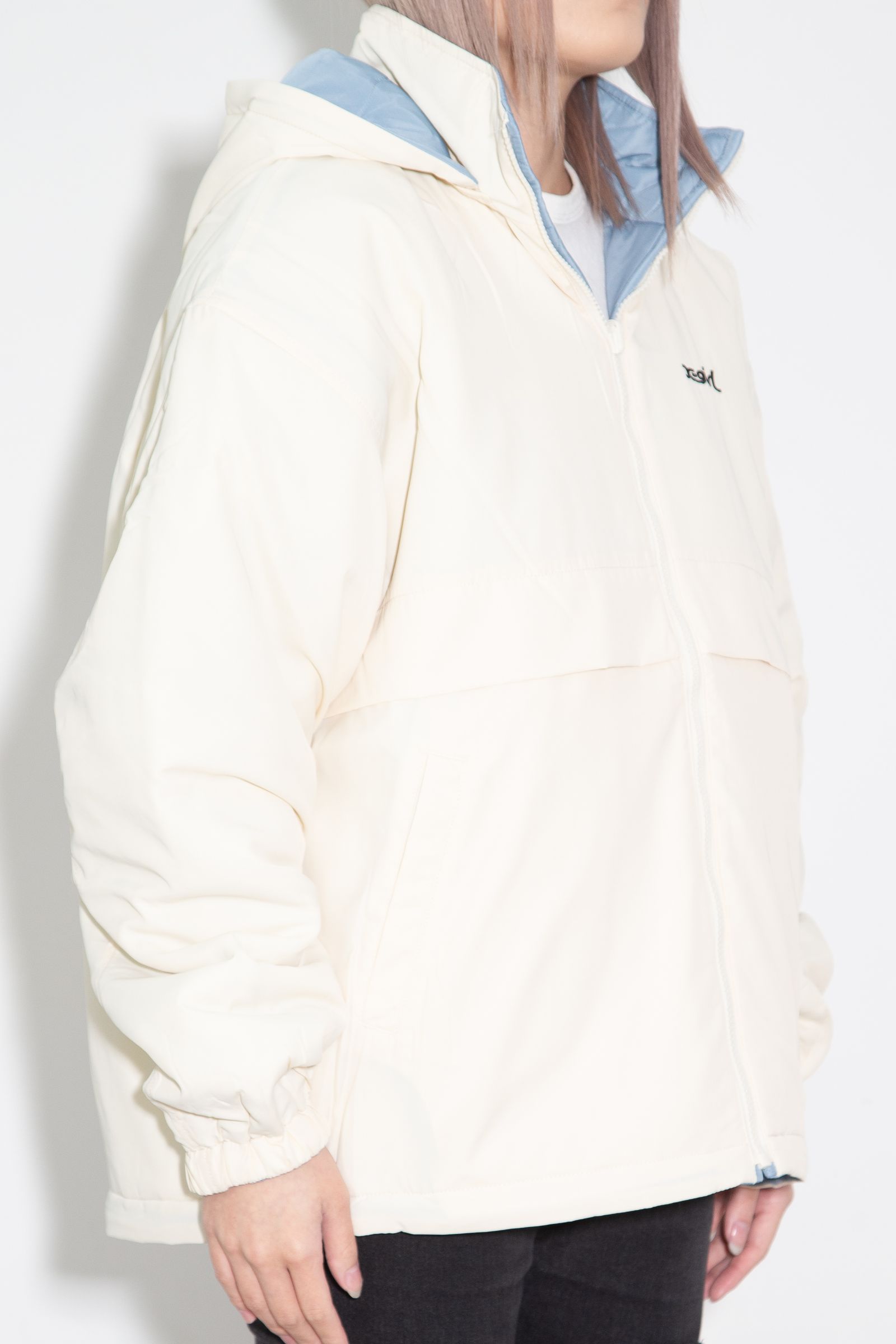 FACE PATCH REVERSIBLE JACKET / ホワイト