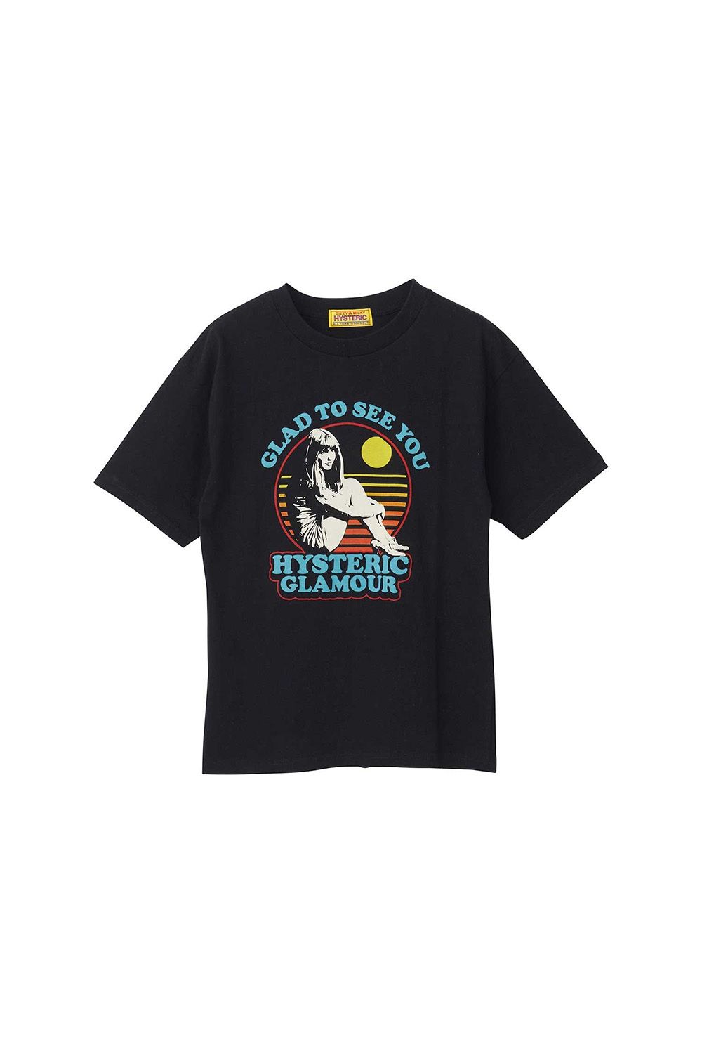 GLAD TO SEE YOU Tシャツ / ブラック