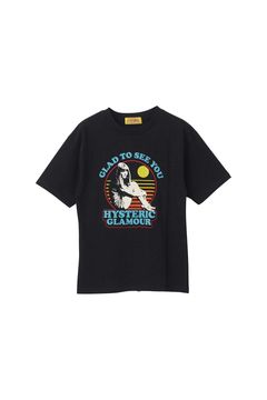 GLAD TO SEE YOU Tシャツ / ブラック