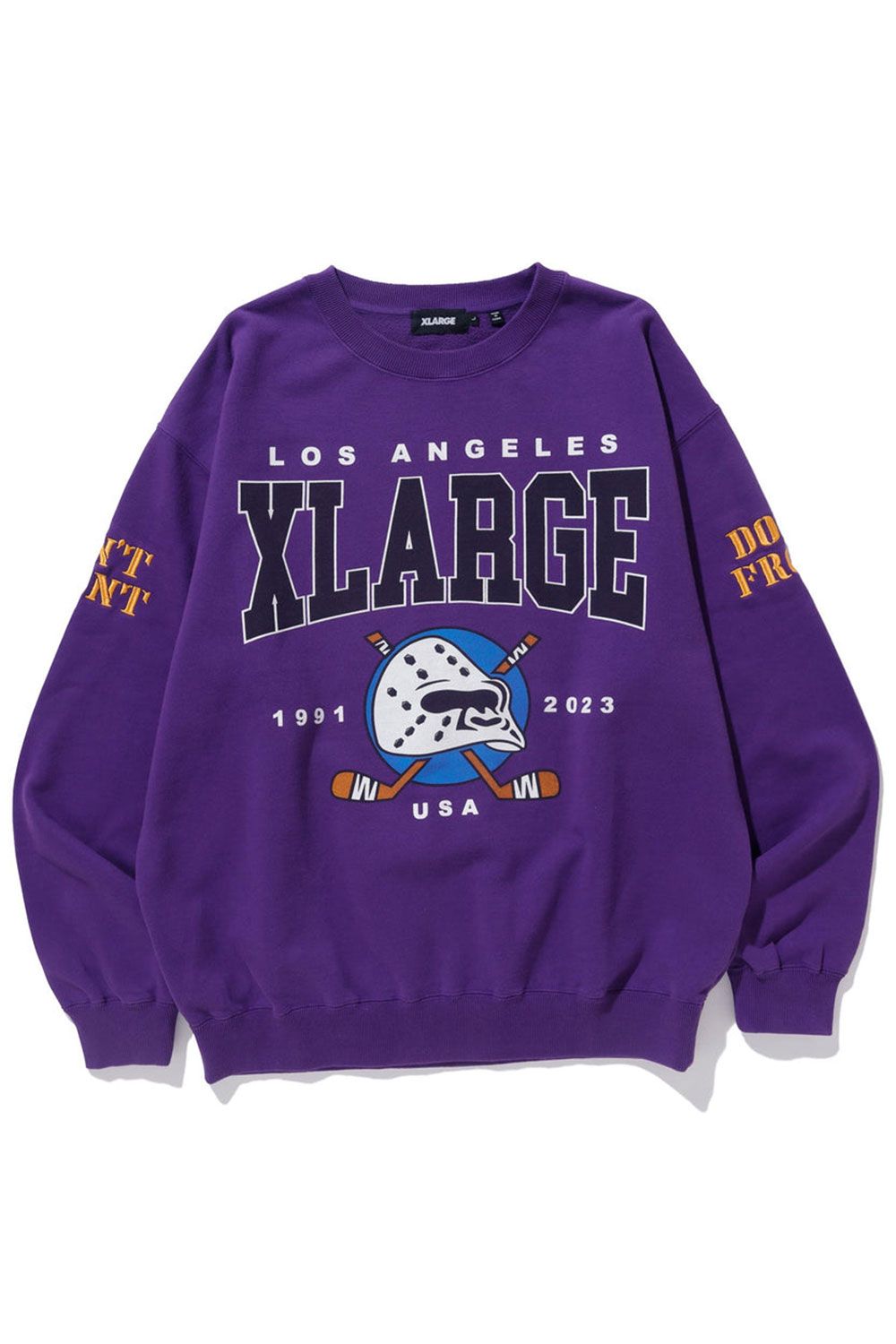 XLARGE - HOCKEY CREWNECK SWEAT / ブラック | Tempt