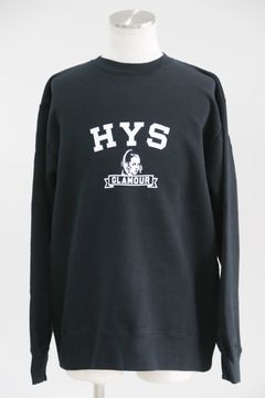 THE HYS LEAGUE スウェット / ブラック