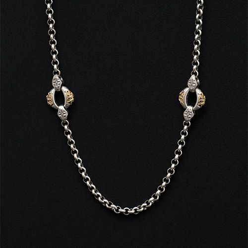 Garden Shadows Small Link Necklace / GN011