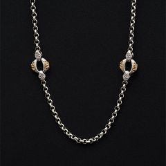 Garden Shadows Small Link Necklace / GN011