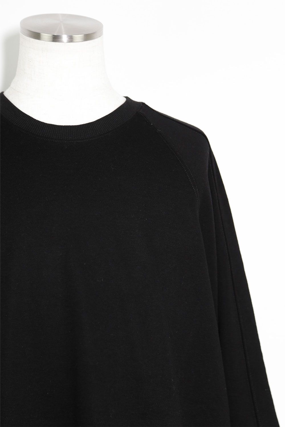 ボンバーヒートオーバーサイズスウェット / Bomber Heat Dolman Pullover / ブラック / ag-6005