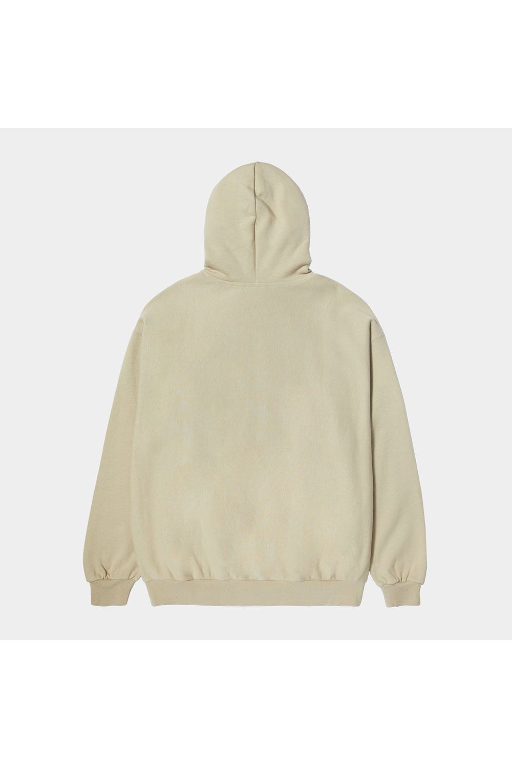 [ラスト1点 サイズXL] LOGO APPLIQUE HOODED FLEECE / クリーム