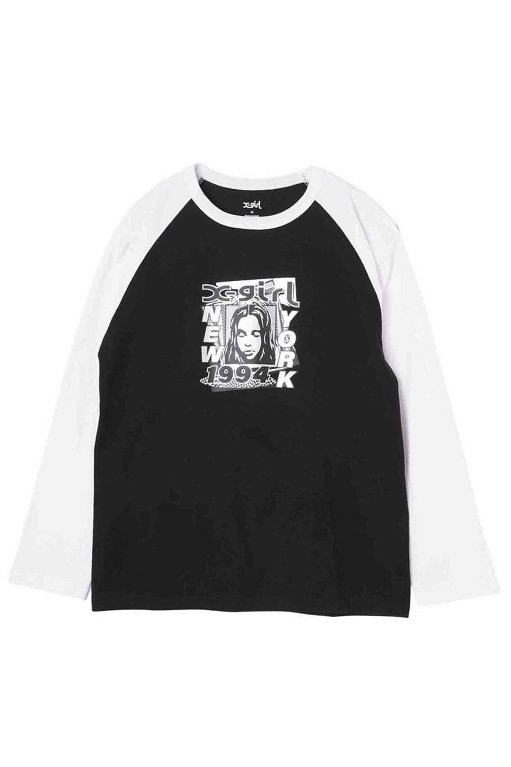 X-girl - ZINE B/B TEE / ブラック | Tempt