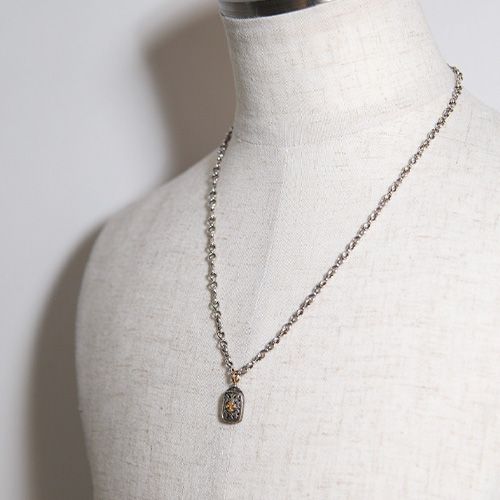 Handmade Double Loop Chain Necklace / GN005