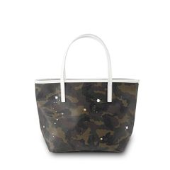 トートバッグ BM / カーキカモ×ホワイト