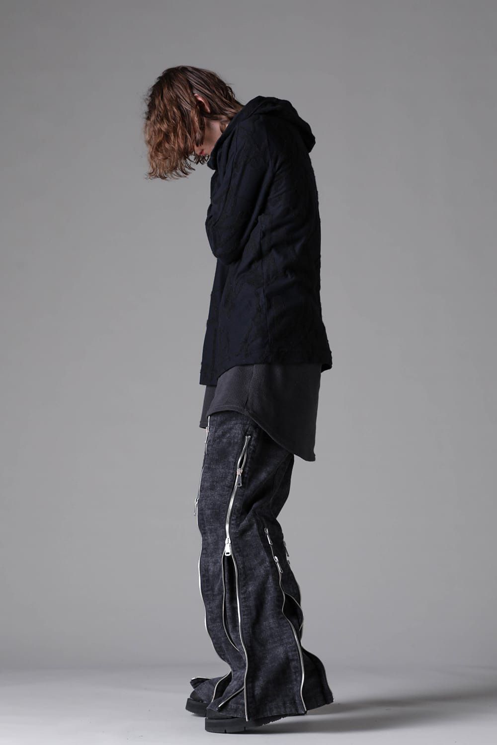 Twisted-Hood Pullover