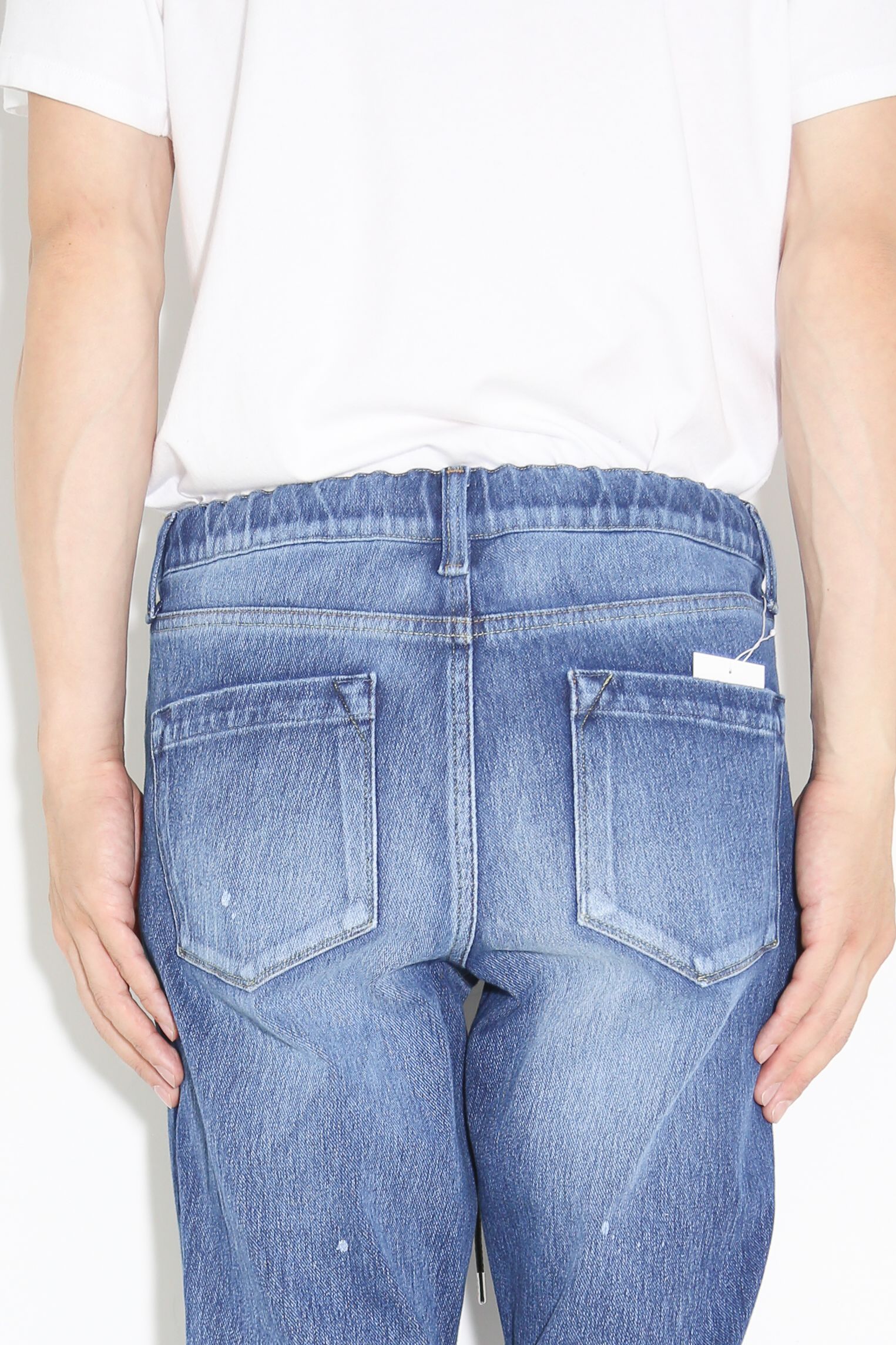 MICK DENIM JERSEY / インディゴユーズド