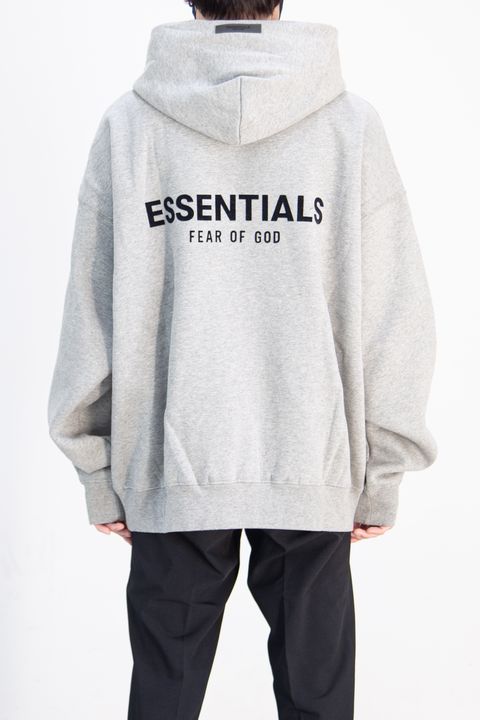 22SS BACK LOGO SWEAT HOODIE / ダークオートミール