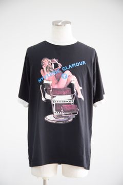 HYSTERIC HAIR CUT Tシャツ / ブラック