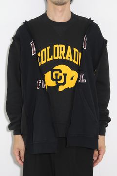 Wide College Sweat / A