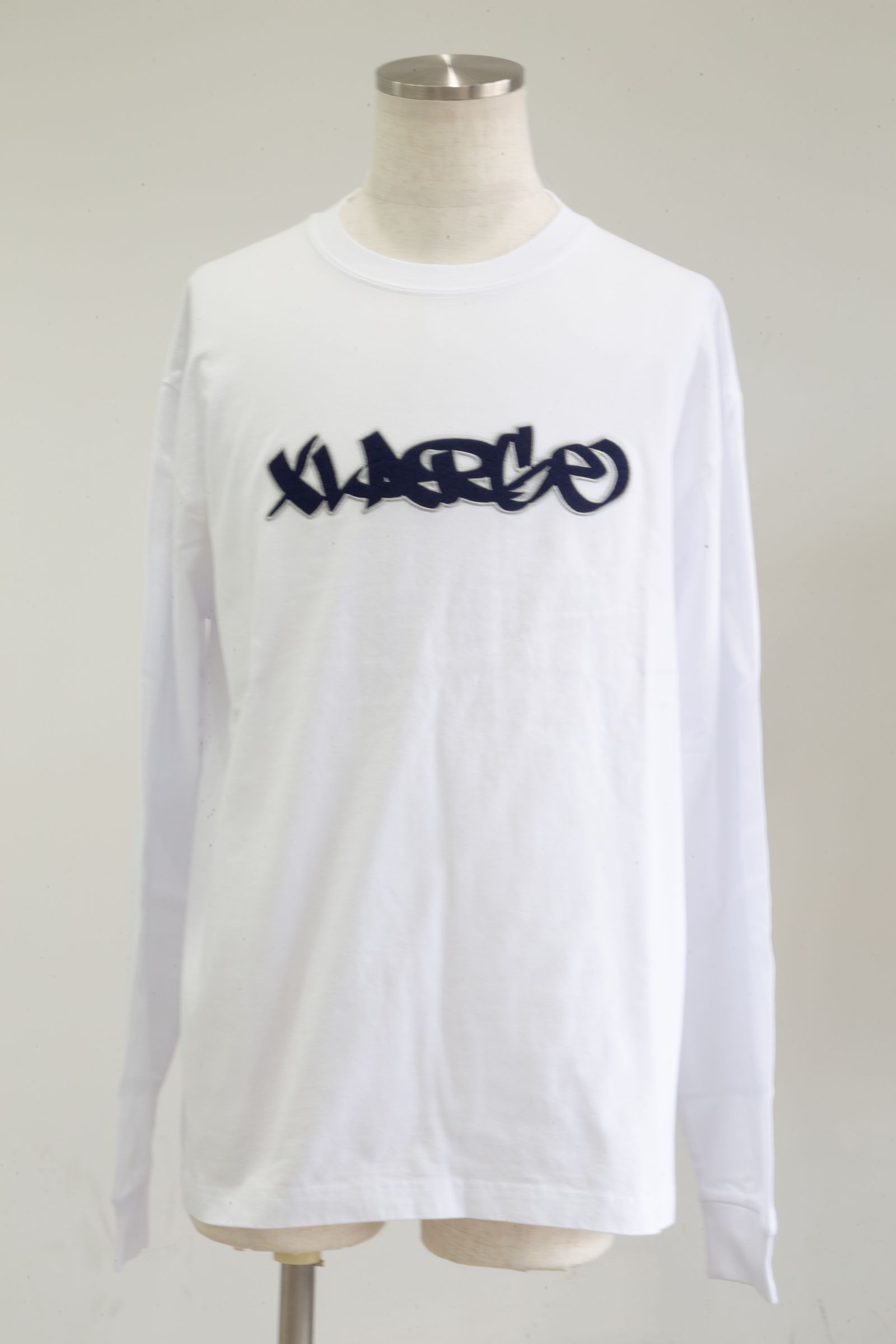 XL TAGGING L/S TEE / ホワイト
