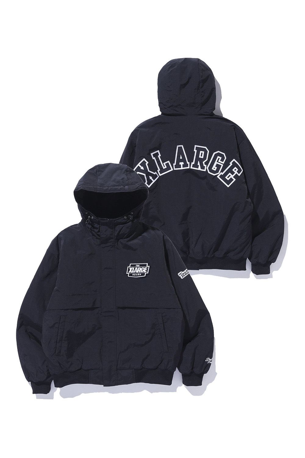 NYLON PUFFER JACKET / ブラック