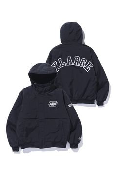 NYLON PUFFER JACKET / ブラック