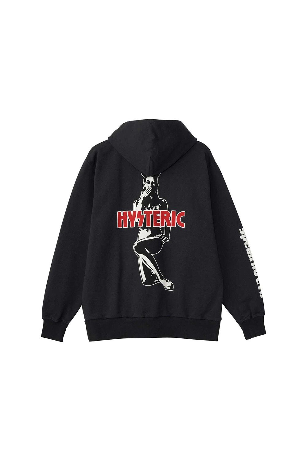 HYSTERIC GLAMOUR - SPEAK NO EVIL パーカー / ブラック | Tempt