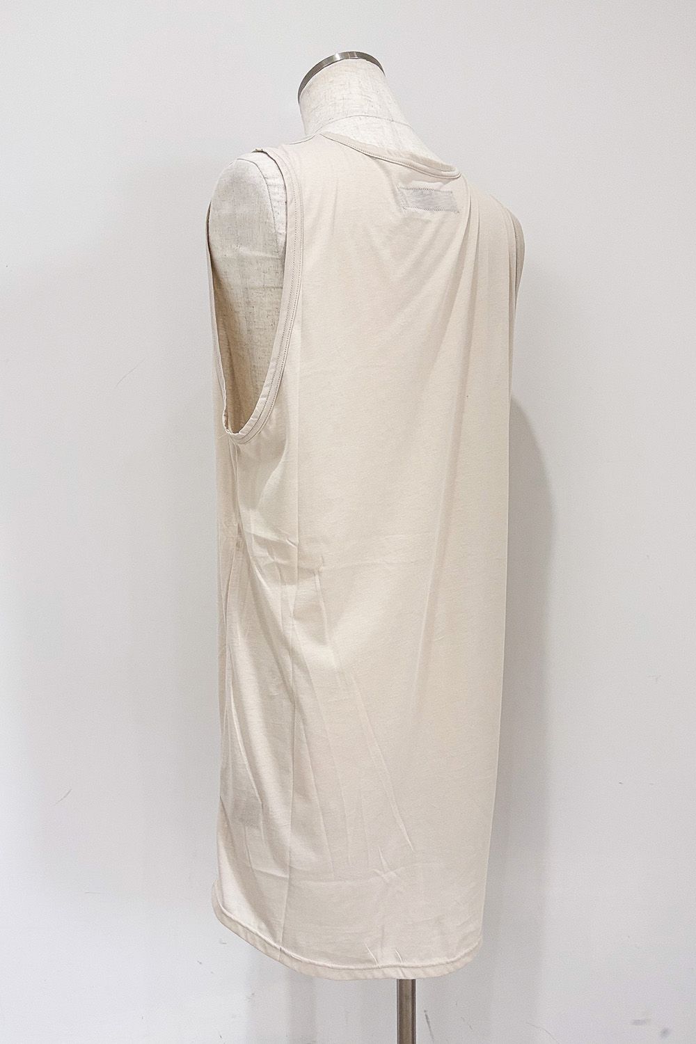 ロングタンクトップ / LONG TANK TOP / ストーン / ag-6083-3