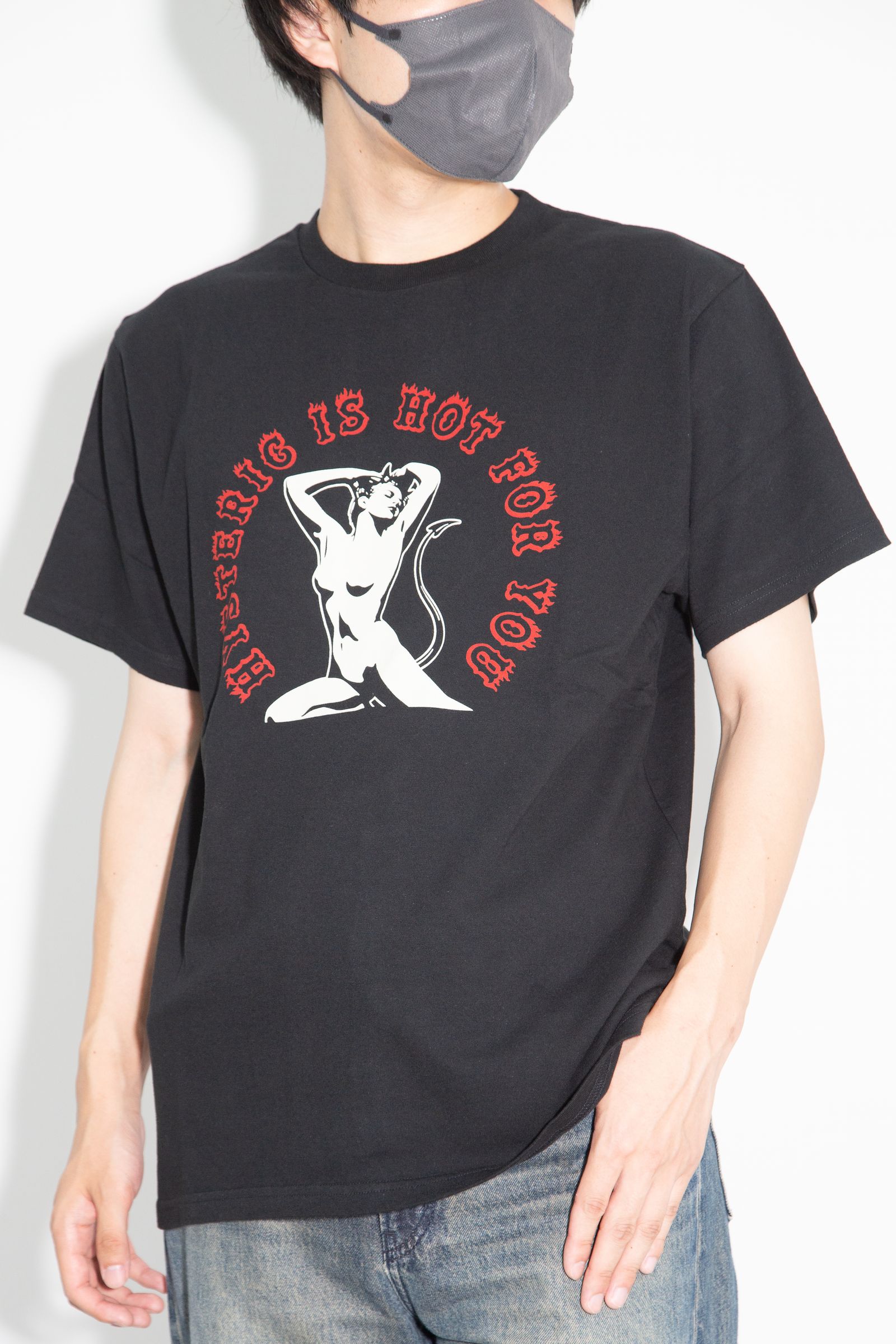 HOT FOR YOU Tシャツ / ブラック