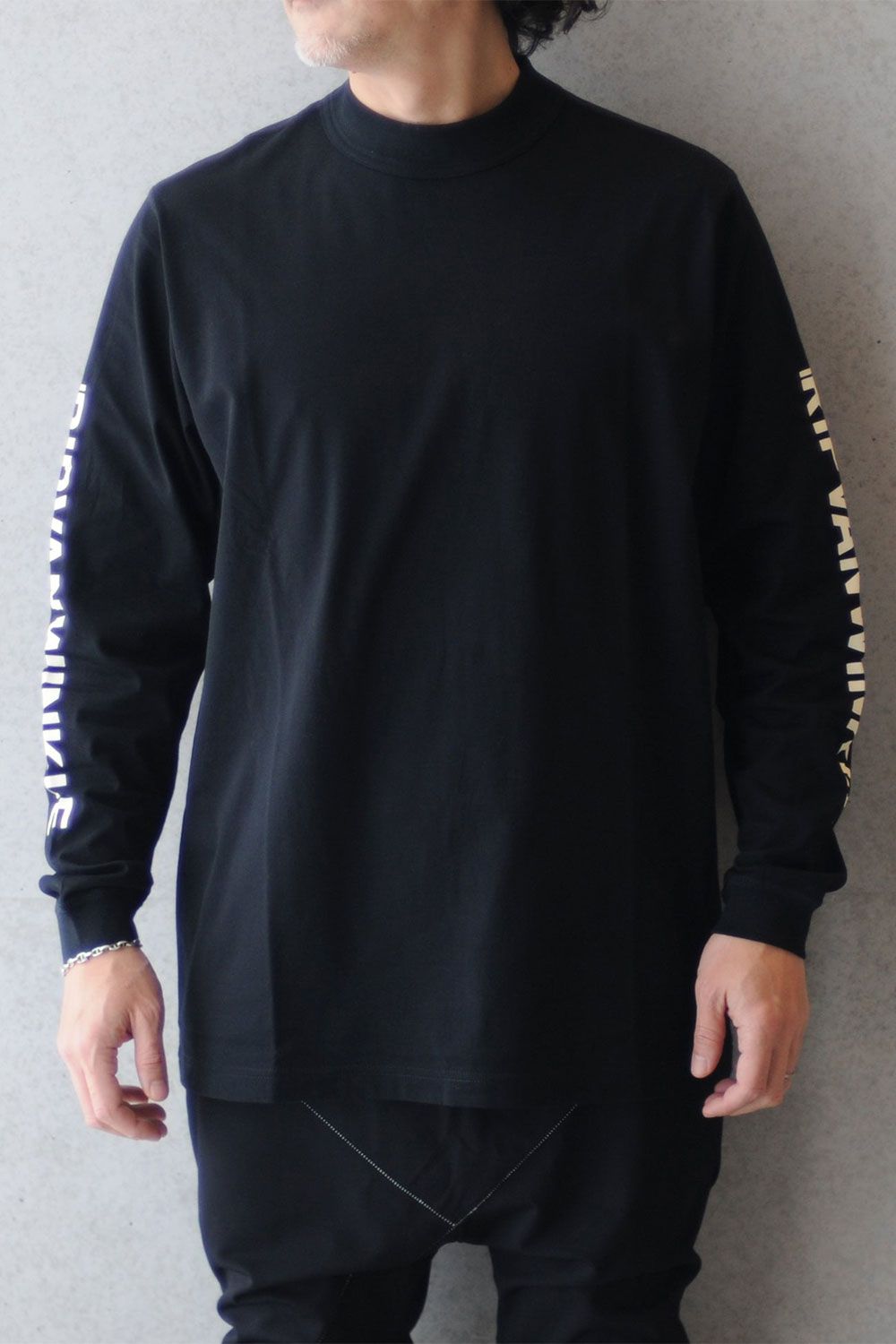 PRINT L/S / ブラック