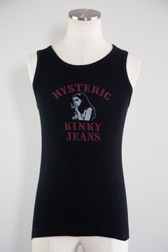 HYS KINKY JEANS タンクトップ / ブラック