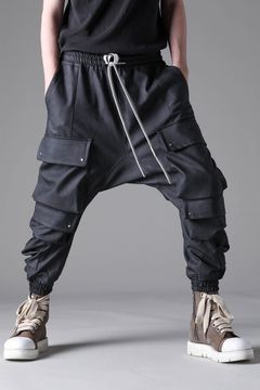 Vegan Leather Sarouel Easy / ブラック