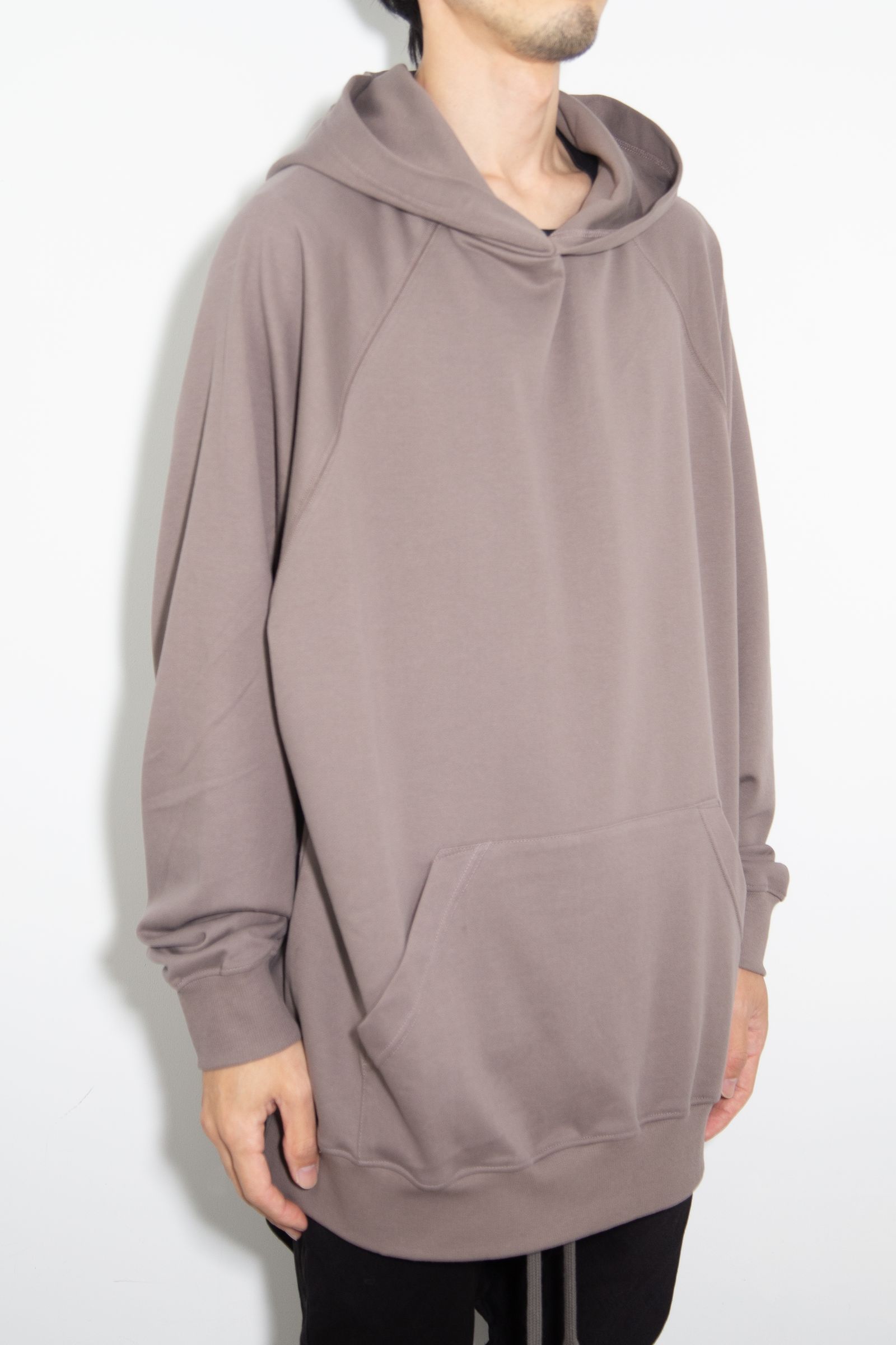 ライトウェイトオーバーサイズパーカー / Light Weight Sweat Hoodie / ブラウン / ag-7040
