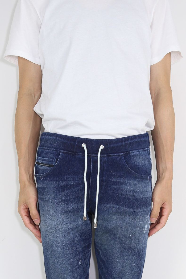 【人気継続商品】EX denim jersey BLINDLINE PT / ダークインディゴ
