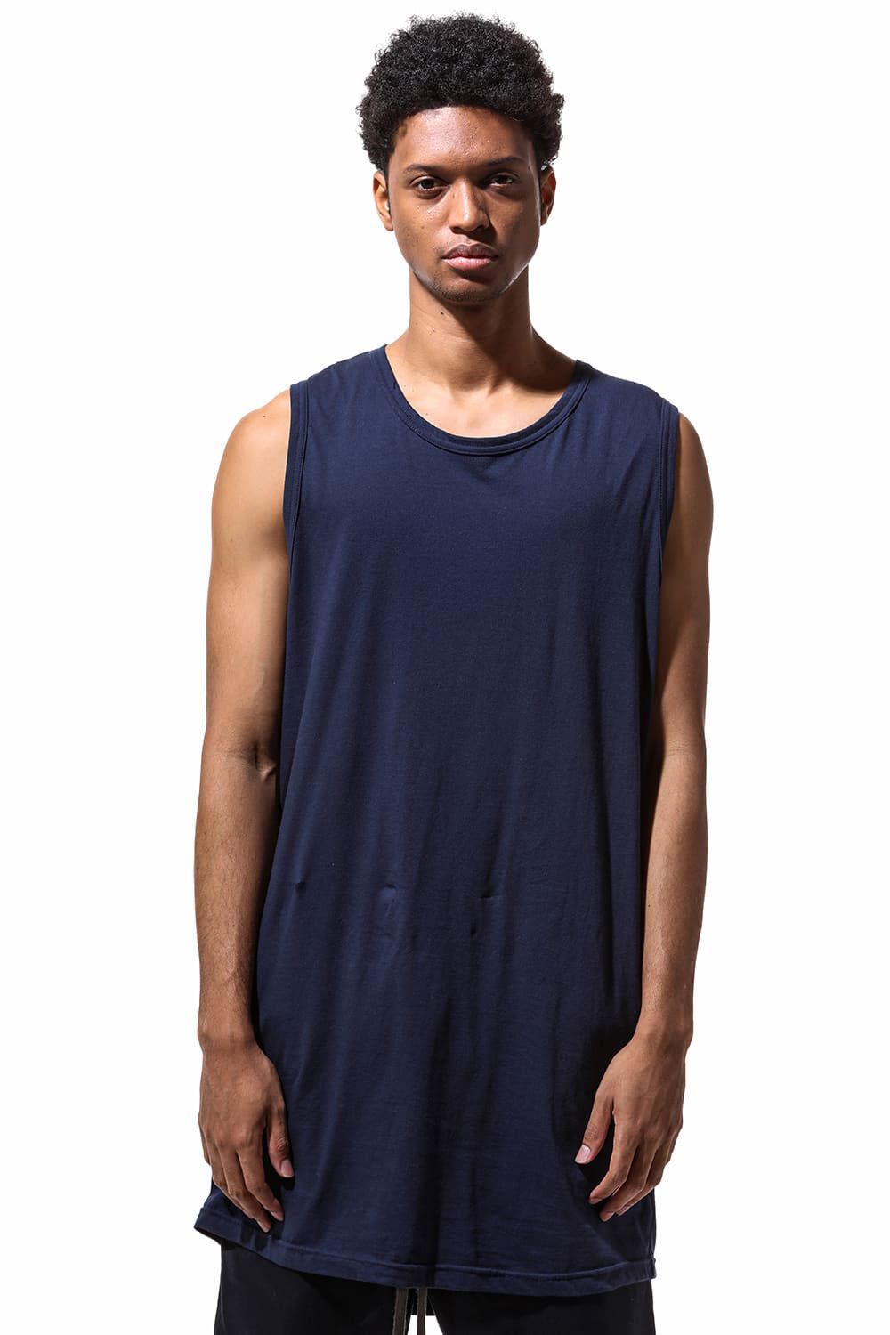 ロングタンクトップ / Long Tank Top / ブラウン / ag-6083-1
