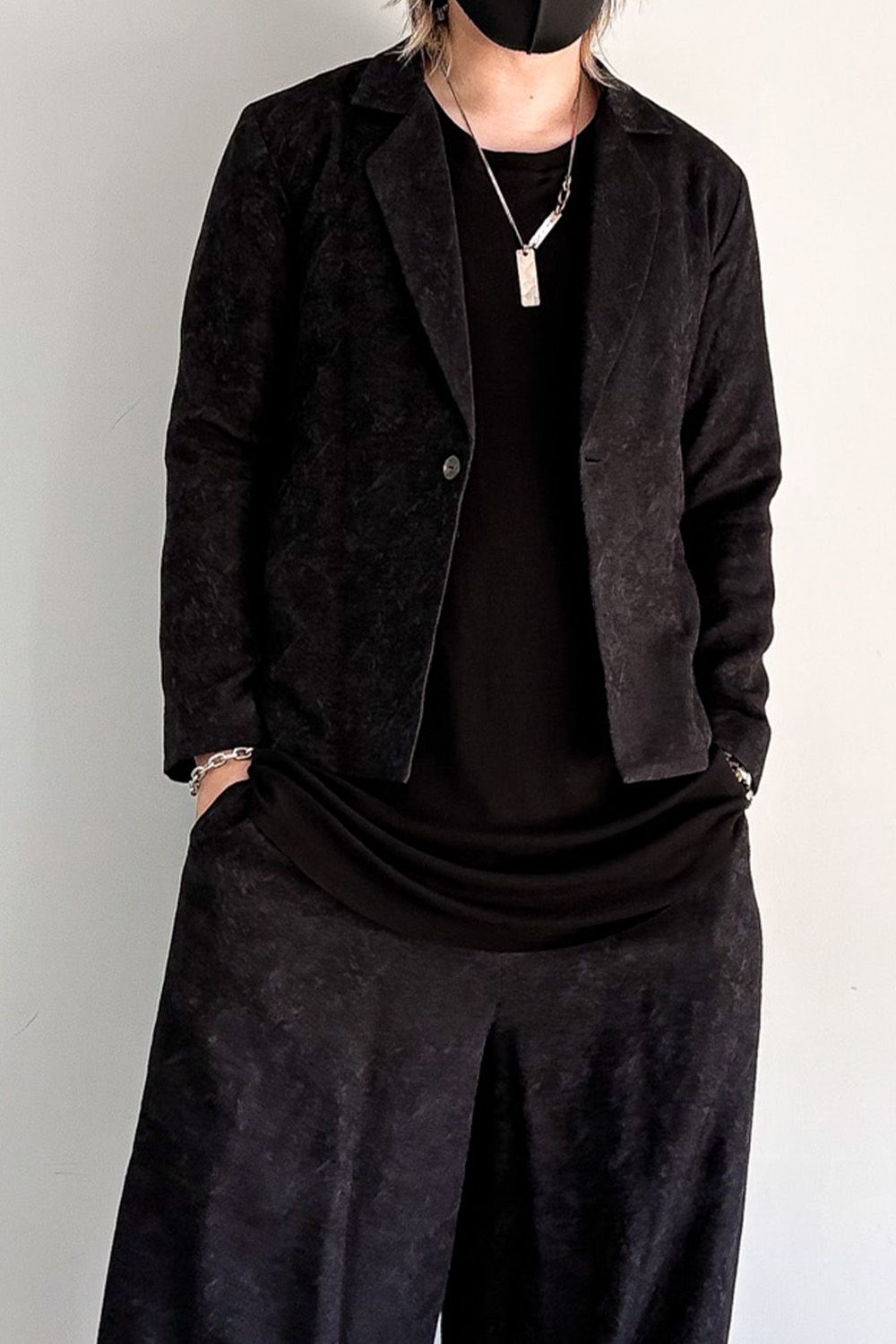 One-Button Tailored Jacket