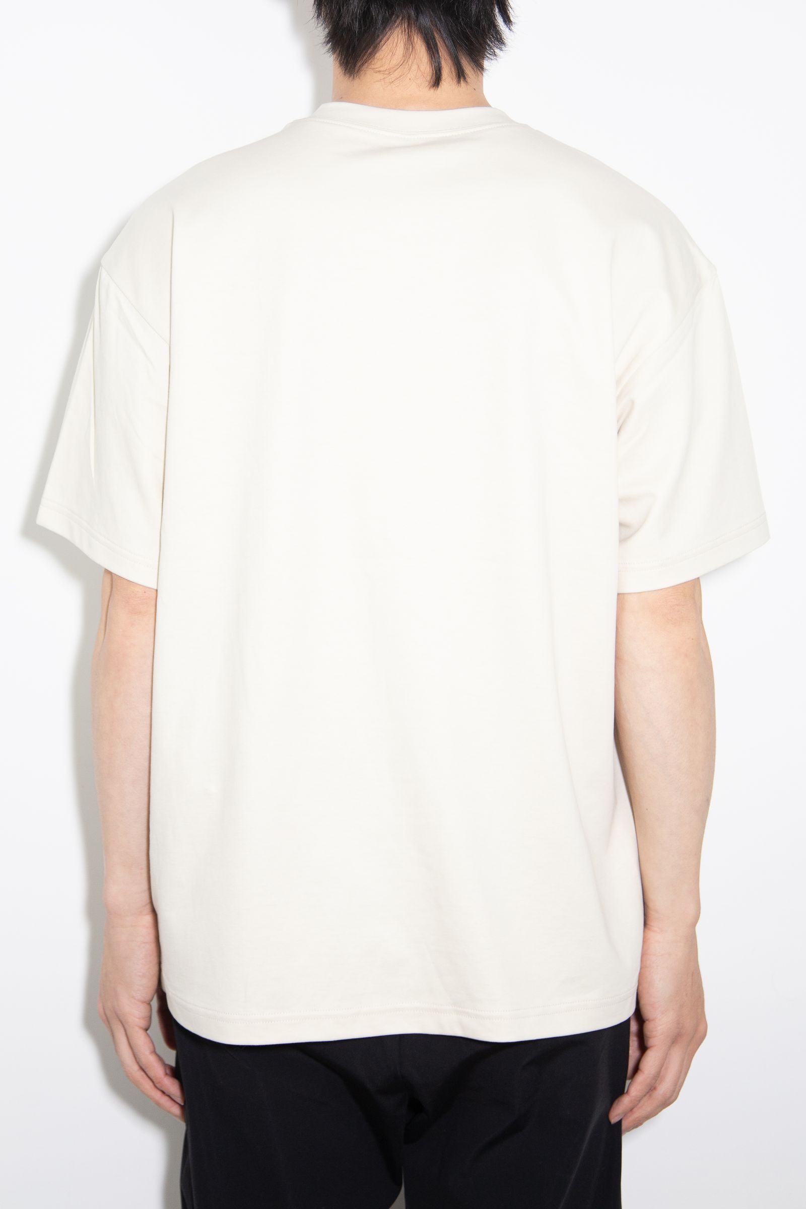 k*n様 andmaryブラックカットアウトTシャツ メンズ グラフィックショートスリーブTシャツ / GRAPHIC S/S TEE
