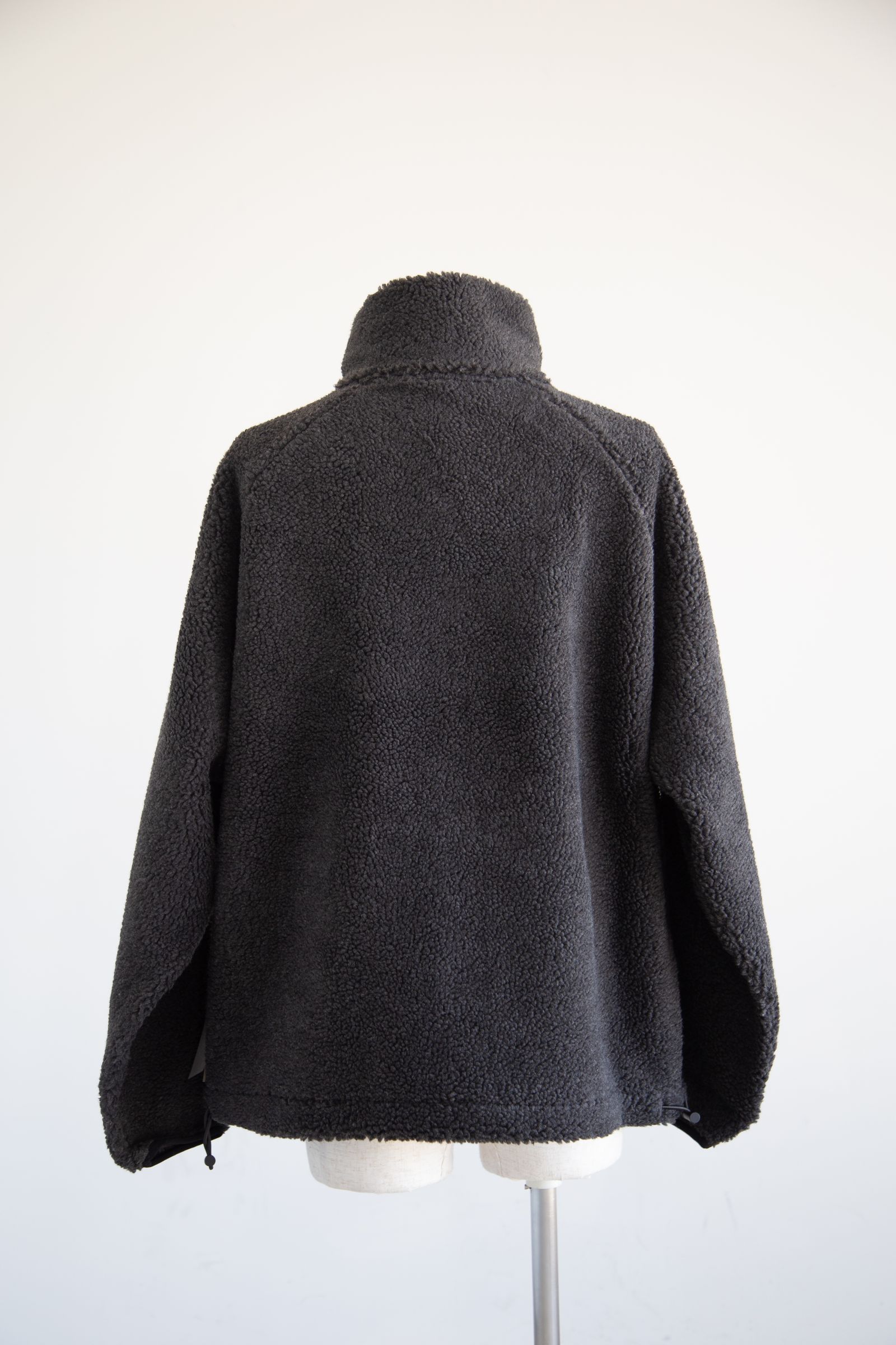 22FW FLEECE FULL ZIP JACKET / アイアン