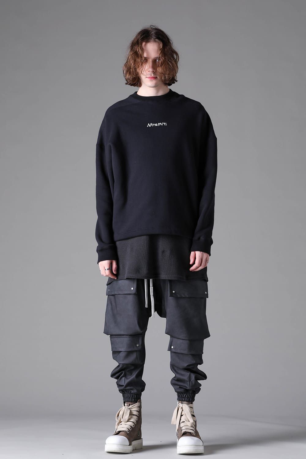 Printed Oversized Pullover